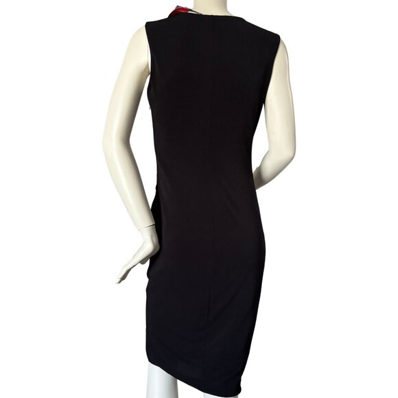 NWT HONEYLOVE InnerPower Sleeveless Shapeware Black Midi Dress Large - Picture 7 of 12